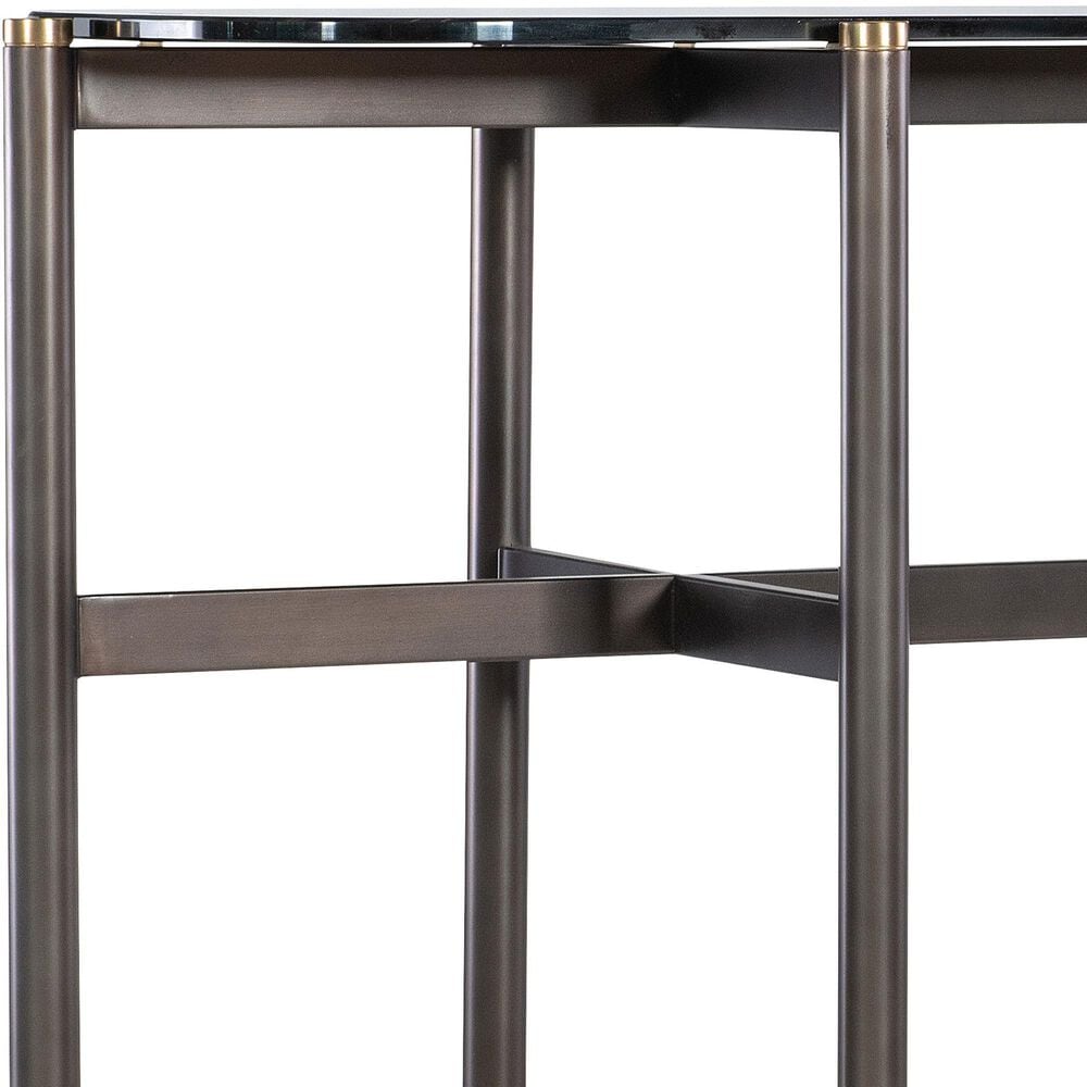 Hooker Furniture Grayson Console Table in Black and Gold, , large