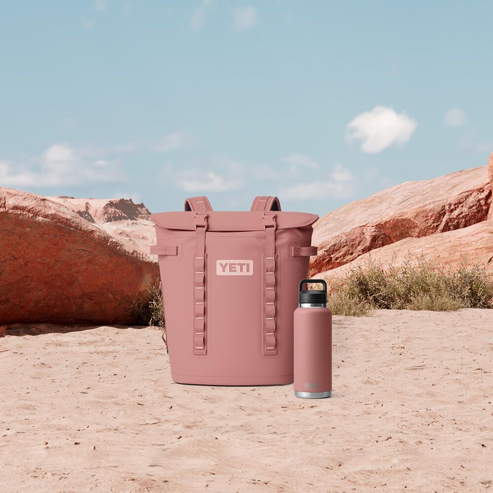 YETI Rambler 46 Oz Bottle with Chug Cap in Sandstone Pink, , large