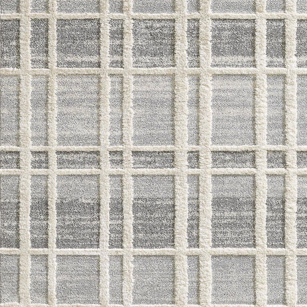 Central Oriental House Aviana Grey and Cream 5&#39; x 7&#39;3&quot; Area Rug, , large