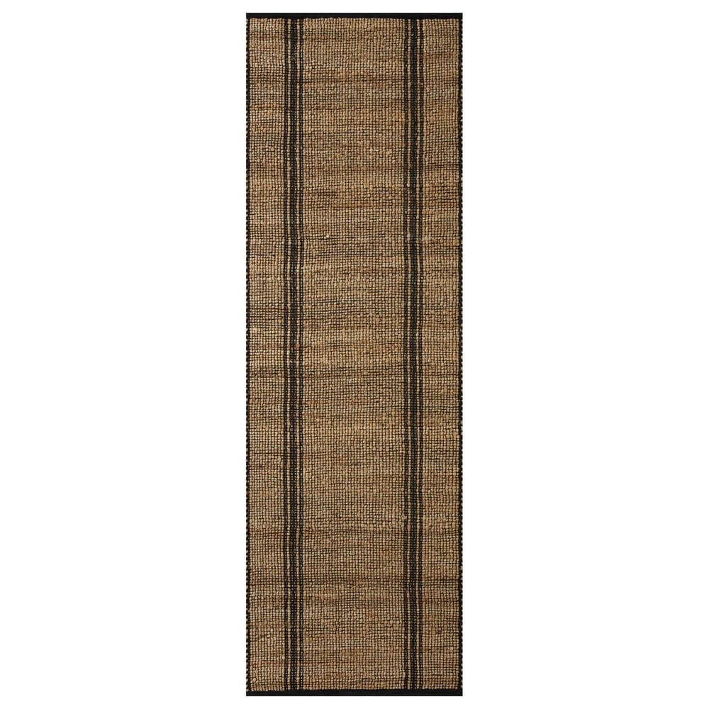 Angela Rose Colton 2"6" x 8" Natural and Black Runner, , large