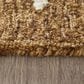 Feizy Wallace WAL8A43F Brown 5" x 8" Area Rug, , large