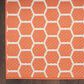 Nourison Twist Reversible 2"2" x 12" Coral Indoor/Outdoor Runner, , large
