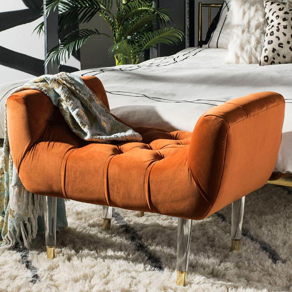 Safavieh Eugenie Bench in Sienna, , large