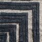 Loloi II Hagen 9"6" x 13" Blue and White Area Rug, , large