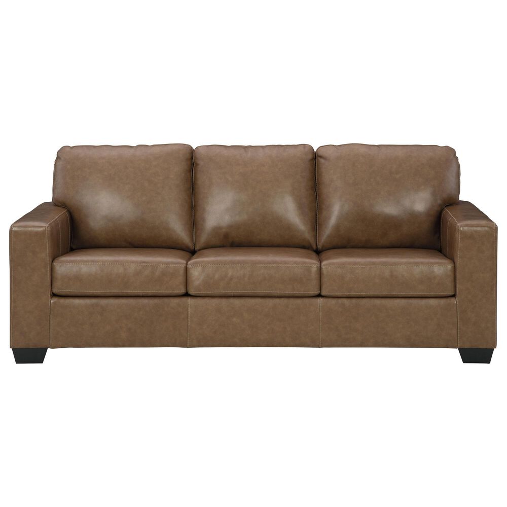 Ashley Bolsena Stationary Queen Sofa Sleeper in Caramel, , large
