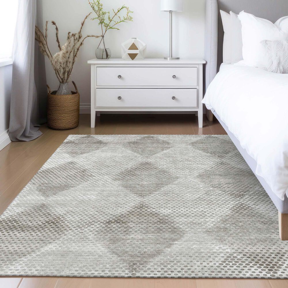 Dalyn Rug Company Trevi TV4 9&#39; x 12&#39; Gray Area Rug, , large