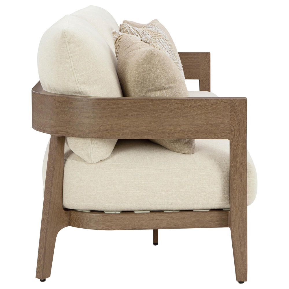 Ashley Serene Bay Patio Sofa in White, , large