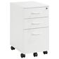 OSP Home Prado 3-Drawer Mobile File Cabinet in White, , large