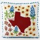 One Hundred 80 Degrees Texas Bloom Fabric Pillow, , large