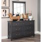 Legacy Classic Flatiron 4-Piece Full Trundle Bedroom Set in Midnight, , large