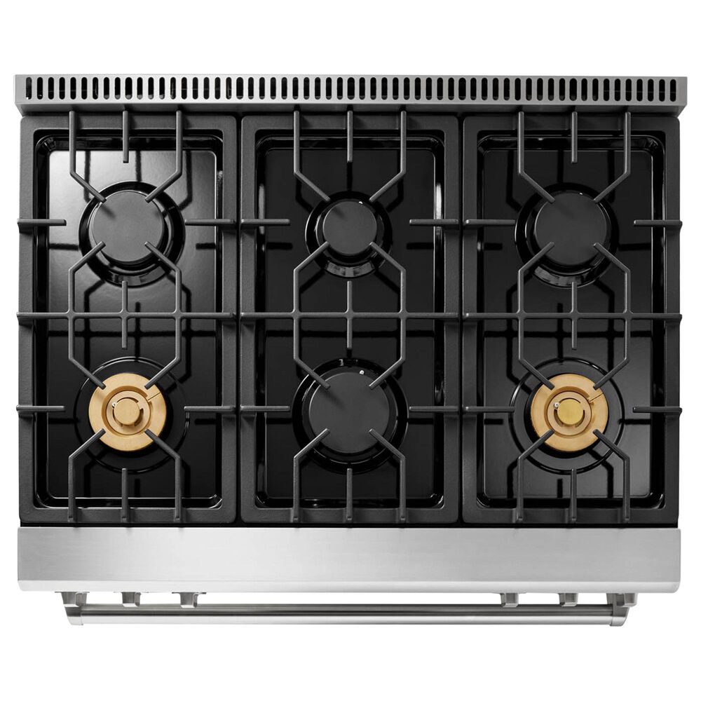 Thor Kitchen THOR 6.0 cu. Ft. Freestanding LP Gas Range with True Convection and Self Cleaning - Stainless Steel, , large