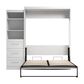 Bestar Pur 90" Queen Wall Bed Kit In White, , large