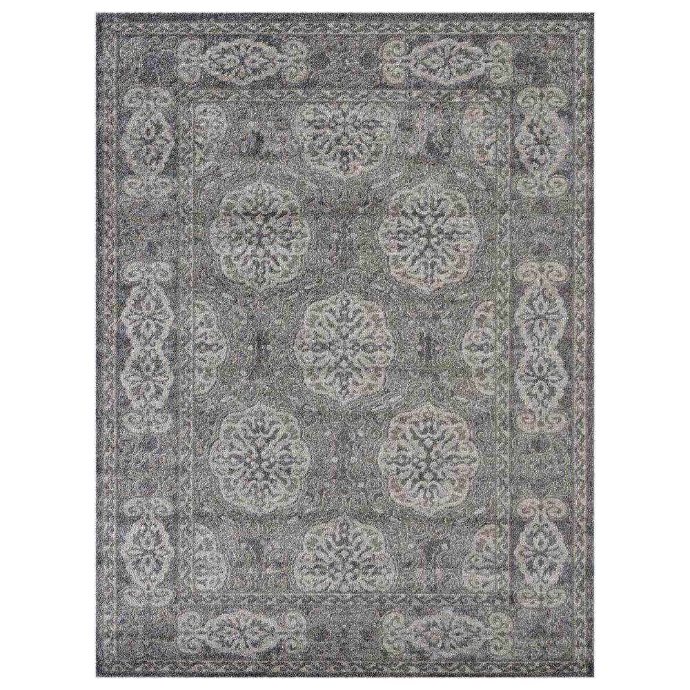 Amer Rugs Alexandria 7"9" x 9"9" Walnut Area Rug, , large