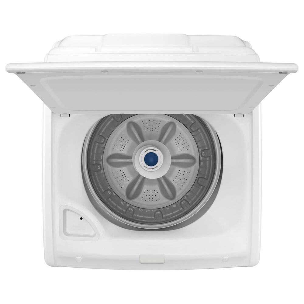 Samsung 4 Cu. Ft. Top Load Washer with Active Wave Agitator in White, , large