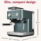 KitchenAid Semi Automatic Espresso Machine with Burr Grinder in Juniper, , large