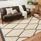 Chris Loves Julia x Loloi Alice ALI-04 5"2" x 7"6" Cream and Charcoal Area Rug, , large