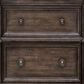 Chapel Hill Queen Bed and Two Nightstands in Brown, , large