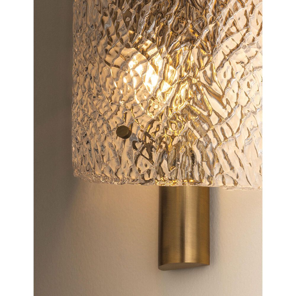 Troy Lighting Bergeron 2-Light Wall Sconce in Patina Brass, , large