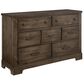 Viceray Collections Cool Rustic 3 Piece Queen Bedroom Set in Mink, , large