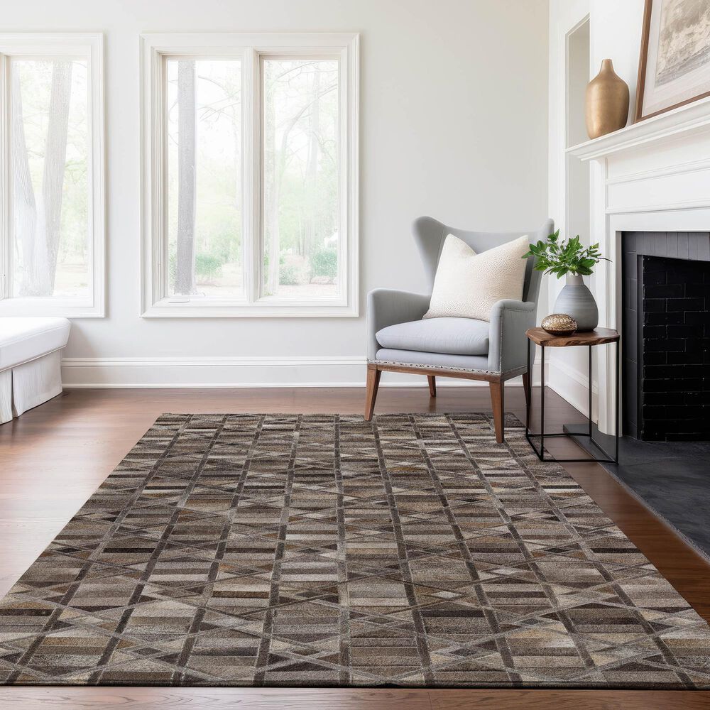 Dalyn Rug Company Bozeman BM4 Gray 3&#39; x 5&#39; Area Rug, , large