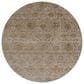 Dalyn Rug Company Burano BU8 8" Round Brown Indoor/Outdoor Area Rug, , large