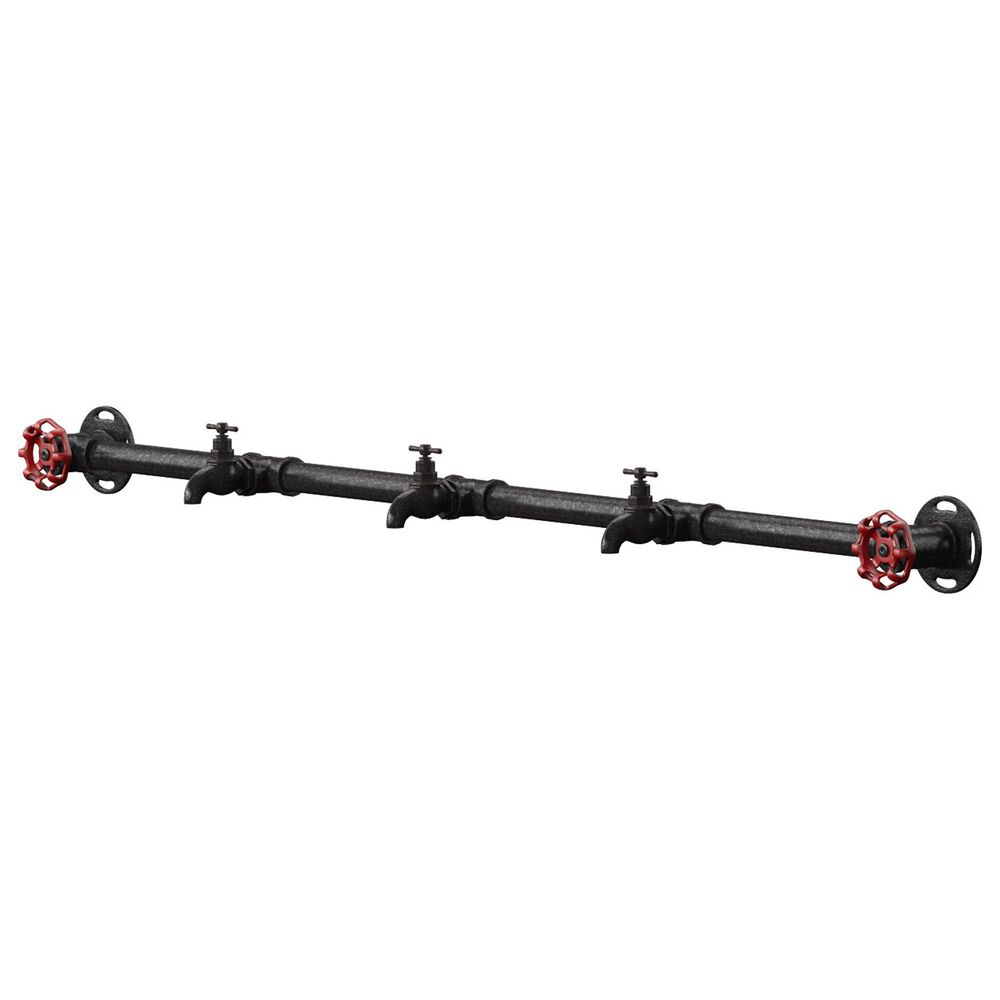 Furniture of America Manning Coat Rack in Sand black, , large