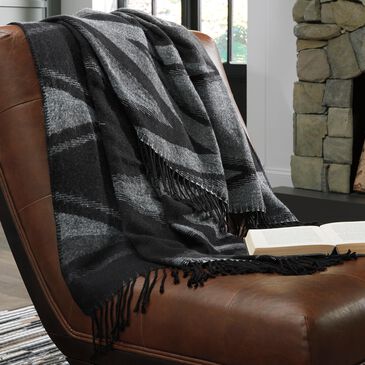 Signature Design by Ashley Cecile Throw in Black and Gray, , large