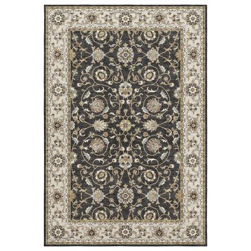 Dalyn Rug Company Hatay HY1 5" x 7"6" Black Area Rug, , large