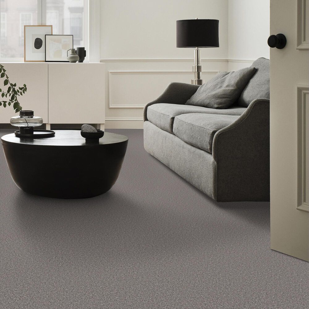 Shaw Grand Influence I Carpet in Charcoal Luster, , large