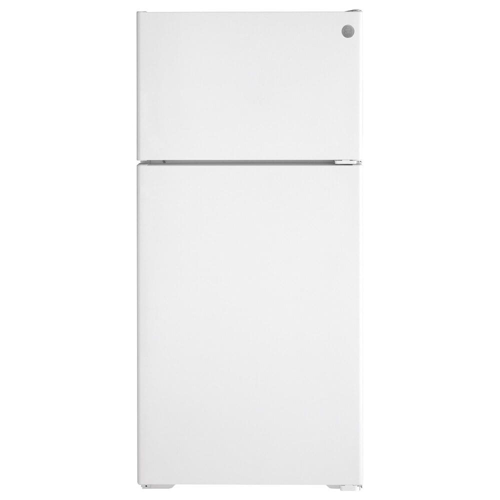 GE Appliances 16.6 Cu. Ft. Top Freezer Refrigerator Energy Star in White, , large