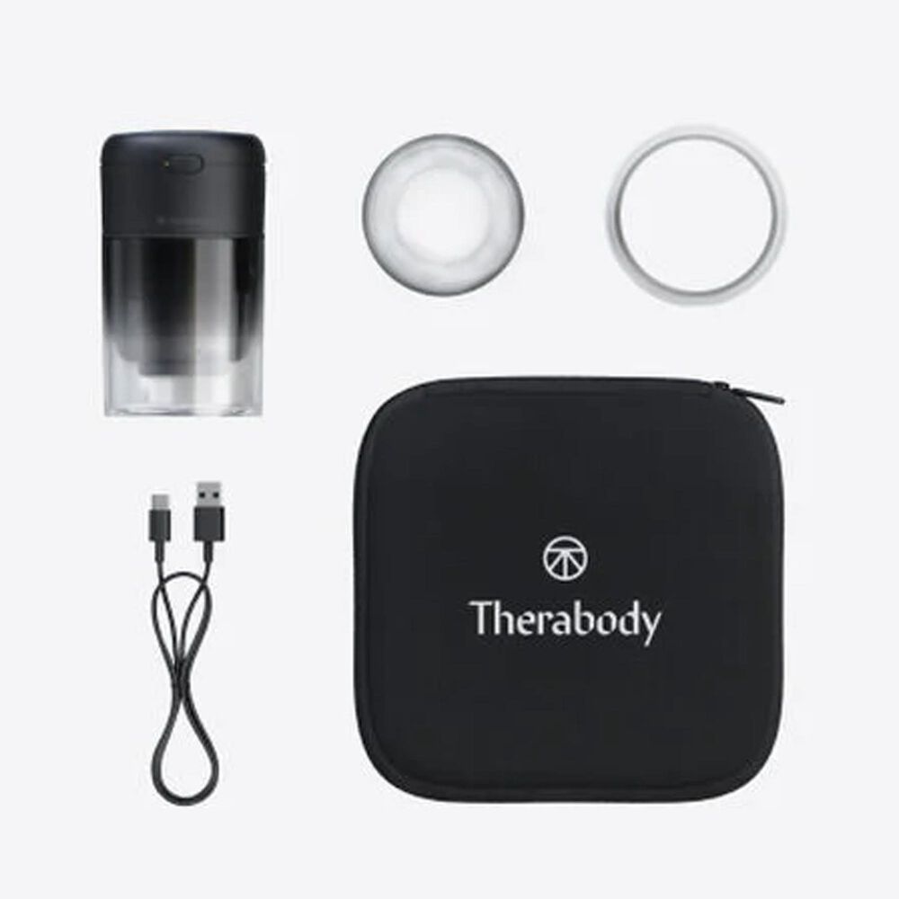 Therabody TheraCup Advanced Heat and Vibration Cupping in Back, , large