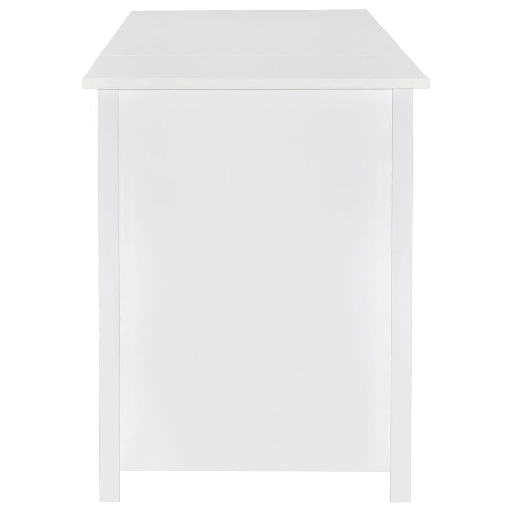 Coaster Dylan Lift Top Office Desk in White High Gloss, , large