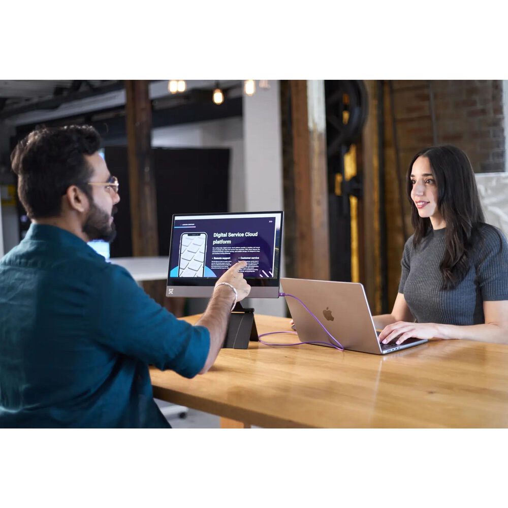 espresso 15.6&quot; FHD IPS Portable Monitor in Black, , large