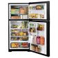GE Appliances 19.2 Cu. Ft. Top Freezer Refrigerator Energy Star with Reversible Door in Black, , large