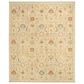 Nourison Antique Bloom Taupe and Multicolor 8" x 10" Area Rug, , large