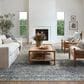 Amber Lewis x Loloi Billie 6" x 9" Denim and Blush Area Rug, , large