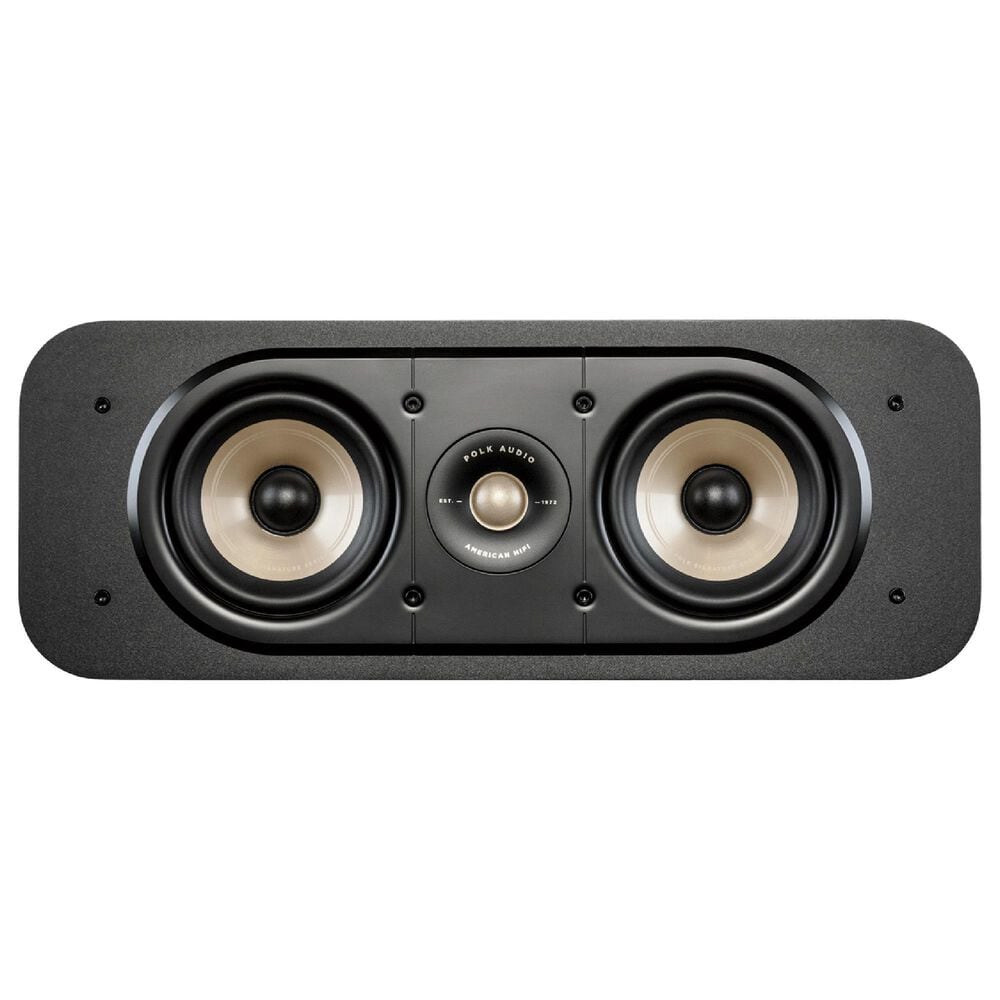 Polk 10&quot; Subwoofer + 6.5 Floorstanding Tower Speaker + 5.25 Center Channel Speaker + 5.25 Bookshelf Speaker + Denon 7.2 Channel AV 8K Receiver Package with HEOS Built-in in Black, , large
