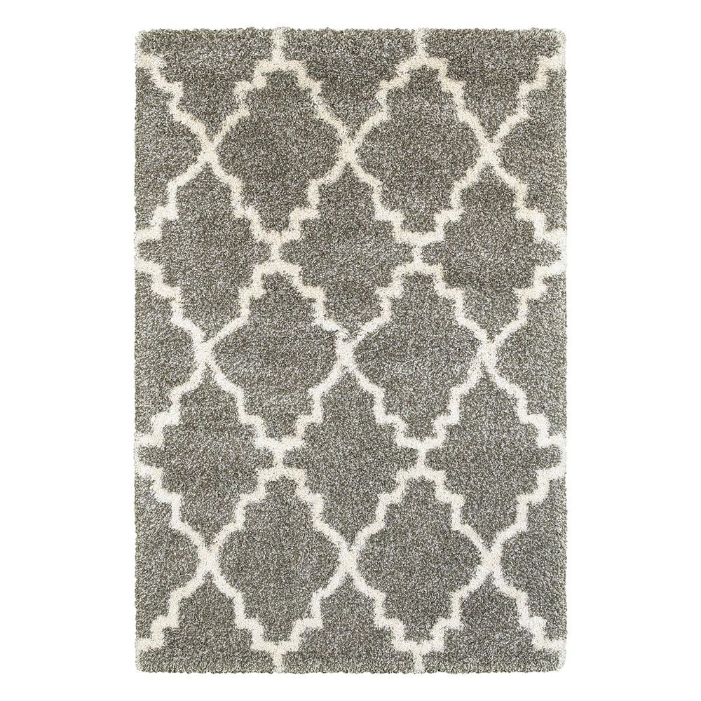 Oriental Weavers Henderson 92E 5"3" x 7"6" Grey/Ivory Area Rug, , large