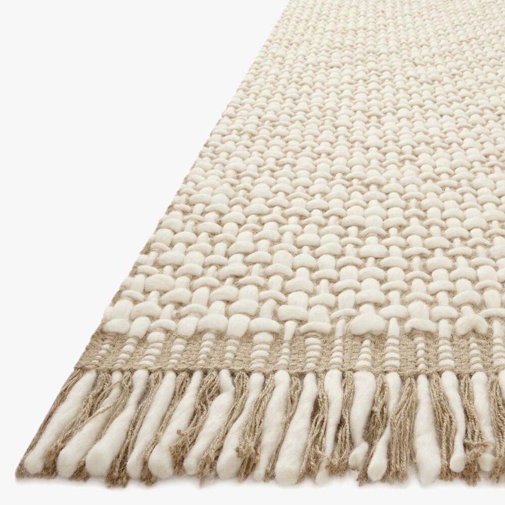 Amber Lewis x Loloi Yellowstone 3&#39;6&quot; x 5&#39;6&quot; Natural and Ivory Area Rug, , large