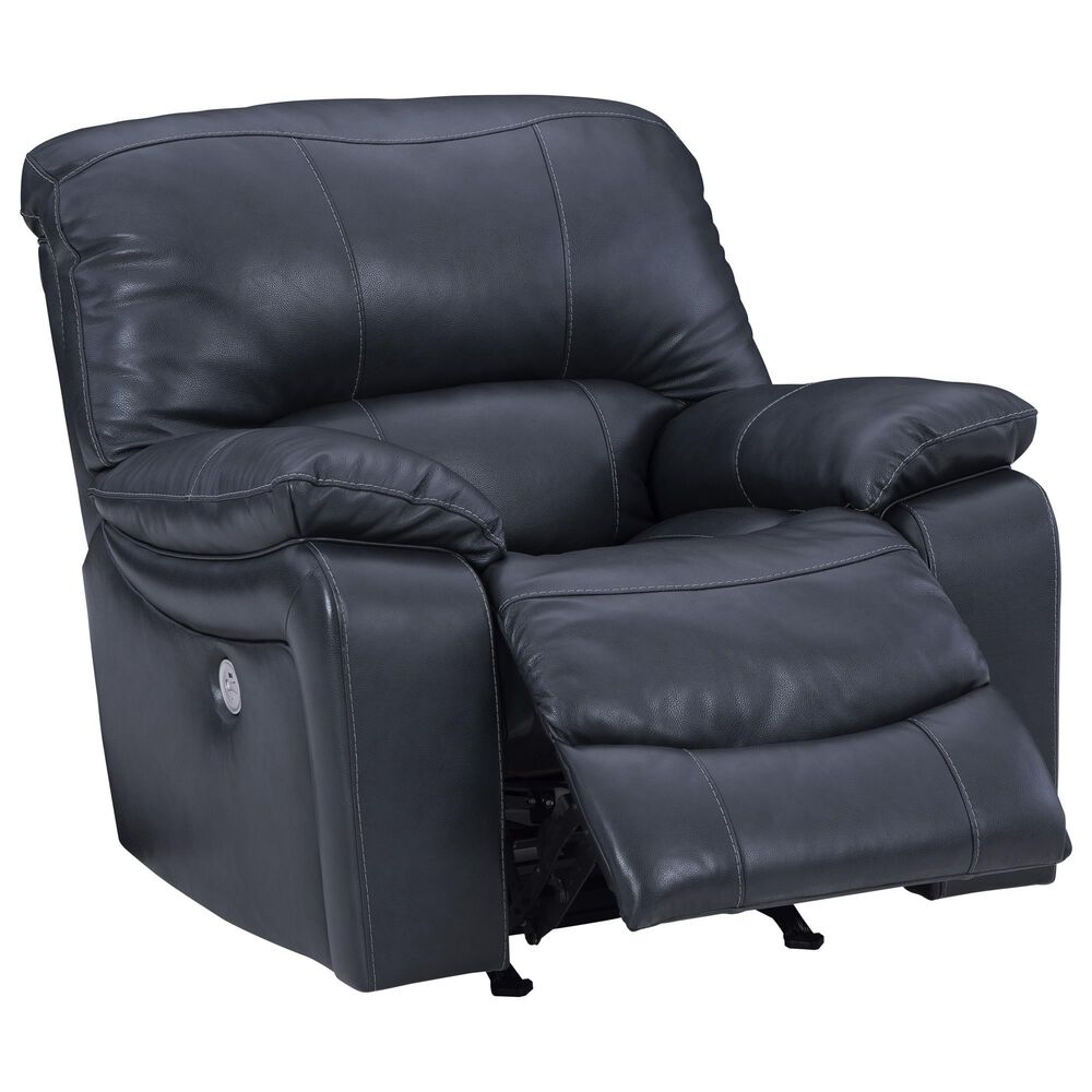 Ashley Leesworth Power Recliner in Ocean, , large