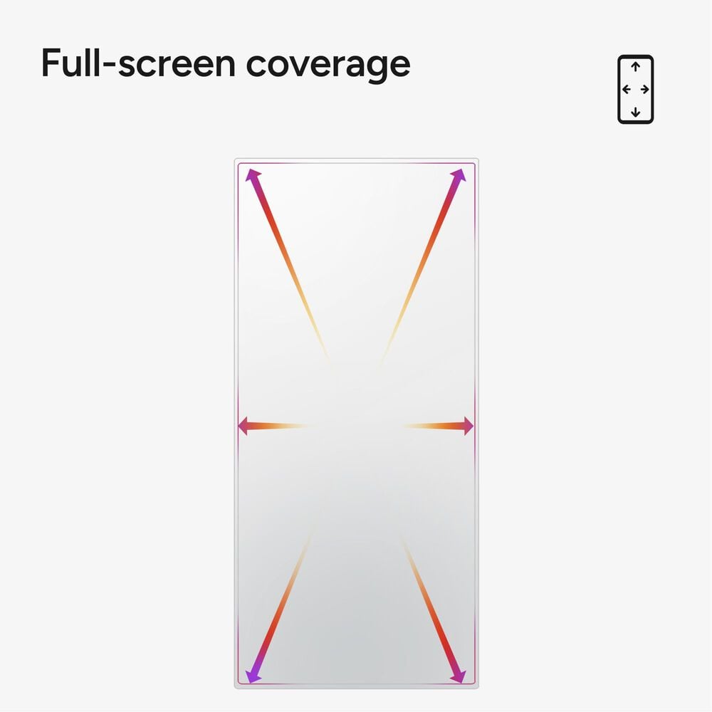 Zagg InvisibleShield XTR4 Glass Screen Protector for Samsung Galaxy S25 Ultra in Clear, , large