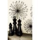 Maple and Jade 16", 20", 24" Wall Sculptures with Crystal in Polished Black (Set of 3), , large