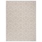 Nourison Horizon HOZ01 Grey 4" x 6" Indoor/Outdoor Area Rug, , large