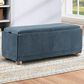 Valor Living Sahara Storage Bench in Blue, , large