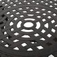 Hearth and Haven Outdoor Cast Aluminum Circular Dining Table with Curved Legs in Bronze, , large