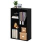 HOMLUX 5-Cube Open Shelf Storage Bookcase in Blackwood, , large