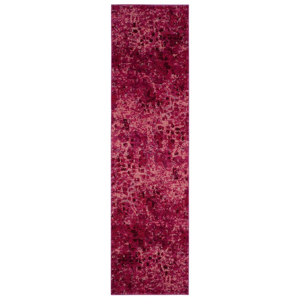 Safavieh Monaco MNC225F-28 2&#39;2&quot; x 8&#39; Fuchsia Runner, , large