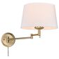 Golden Lighting Eleanor 1-Light Articulating Wall Sconce in Brushed Champagne Bronze, , large