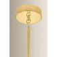 Troy Lighting Solara 5-Light Chandelier in Vintage Polished Brass, , large