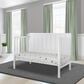 Sorelle Furniture Essex 4-In-1 Convertible Crib in White, , large